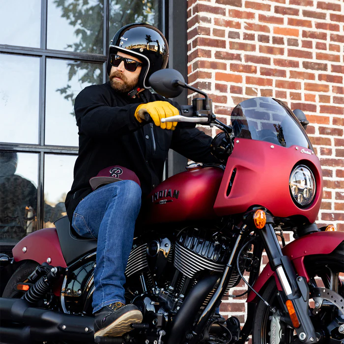 Шлем Biltwell BONANZA - 3/4 цвет - черный глянец - размер L - 1001-101-204, 0104-1505