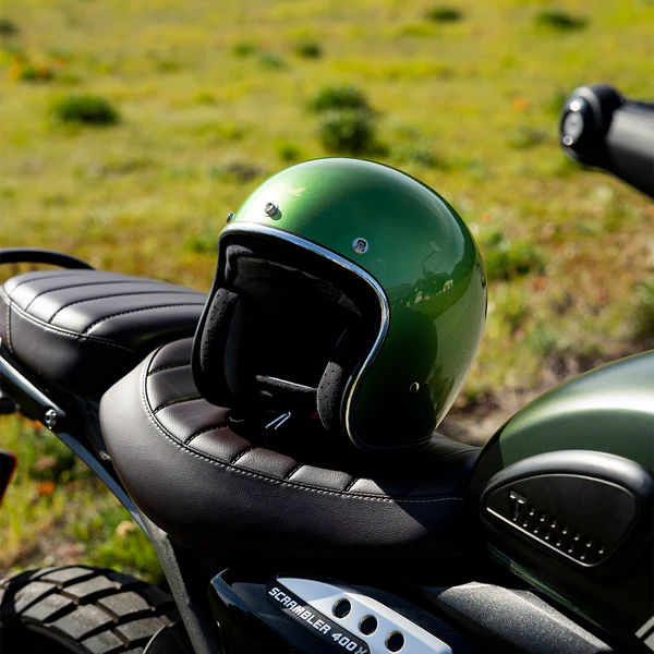 Шлем Biltwell BONANZA - 3/4 цвет - ирландский зеленый - размер L - 1001-3117-204