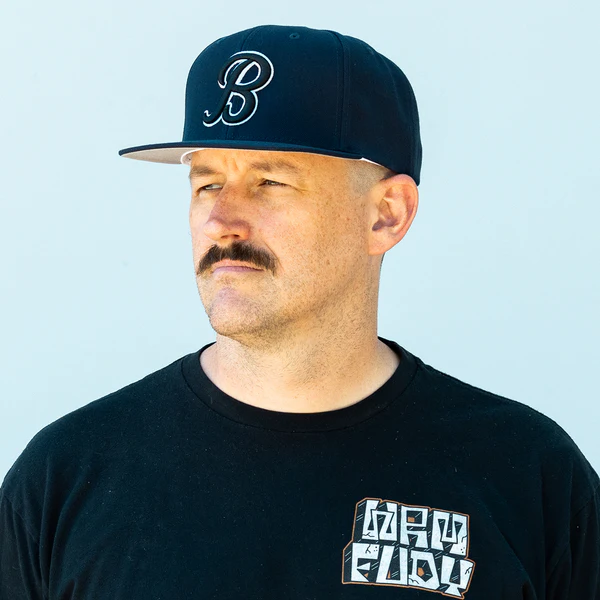 Кепка Biltwell - Script B Snap Back - Navy - 8002-4051-00