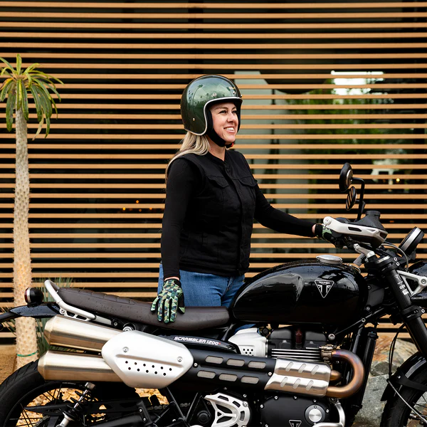 Шлем Biltwell BONANZA - 3/4 цвет - британский зеленый - размер XL - 1001-324-205