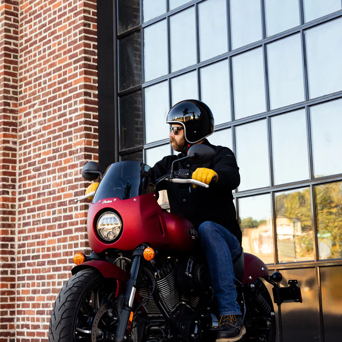 Шлем Biltwell BONANZA - 3/4 цвет - черный глянец - размер L - 1001-101-204, 0104-1505