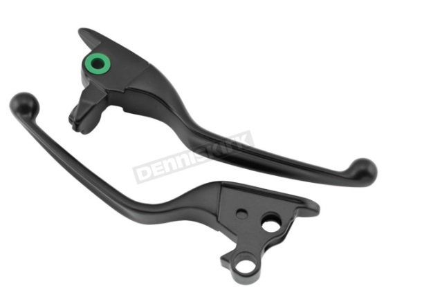 Набор ЧЕРНЫЙ рычаг тормоза и сцепления для Harley Touring 2008-2013 - замена OEM HD 42859-06b, 45080-08A - арт. 5702572
