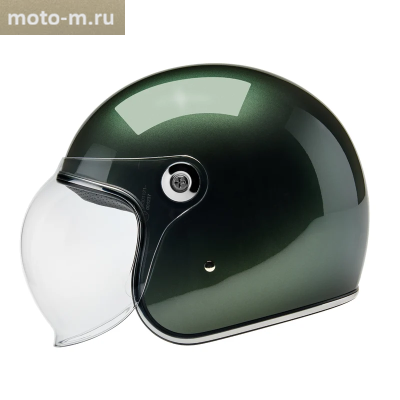 Шлем Biltwell TAHOE - 3/4 с визором - британский зеленый - размер М - 1008-324-503
