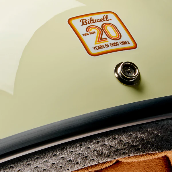 Шлем Biltwell Gringo ECE R22.06 - юбилейная расскраска 2006-2026 - размер L - 1002-5118-504