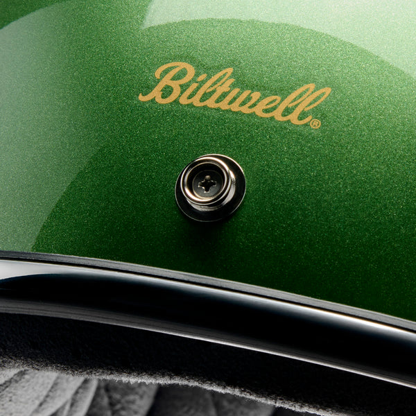 Шлем Biltwell BONANZA - 3/4 цвет - ирландский зеленый - размер L - 1001-3117-204