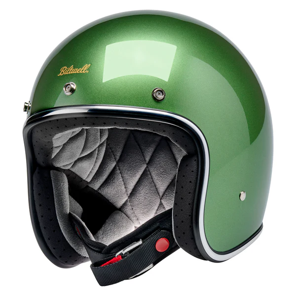 Шлем Biltwell BONANZA - 3/4 цвет - ирландский зеленый - размер XS - 1001-3117-201