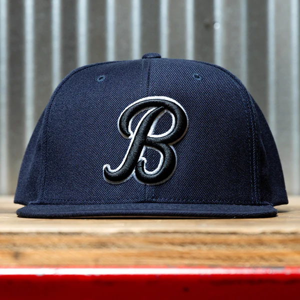 Кепка Biltwell - Script B Snap Back - Navy - 8002-4051-00