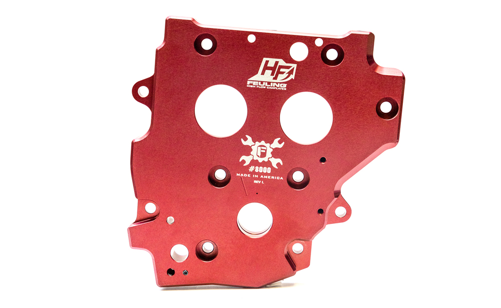 Feuling HIGH FLOW CAMPLATE - gear drive TC 99-06 Except 06 Dyna, Gear Drive арт. 8000