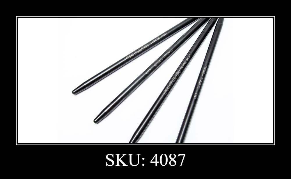 Feuling толкатели HP+ ONE PIECE PUSHRODS стандартной длинны для Milwaukee Eight 17-25 замена OEM HD 17900030, 17900031 - артикул 4087