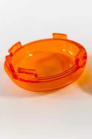 Пара оранжевых линз поворотников для  Harley аналог 68973-00