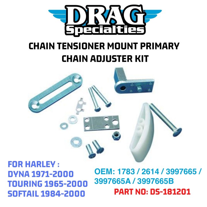 Комплект натяжения цепи праймери DRAG SPECIALTIES DS181201, ds 181201