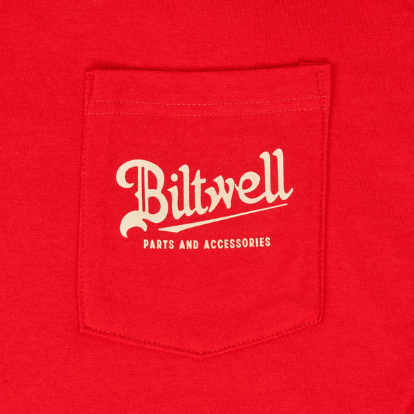 Футболка Biltwell - Quality Goods Pocket T-Shirt - размер L - артикул: 8102-137-004