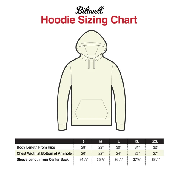 Толстовка Biltwell - Stencil Zip Hoodie SKU: 8123-139-002 - размер S - артикул: 8123-139-002