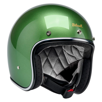 Шлем Biltwell BONANZA - 3/4 цвет - ирландский зеленый - размер XS - 1001-3117-201