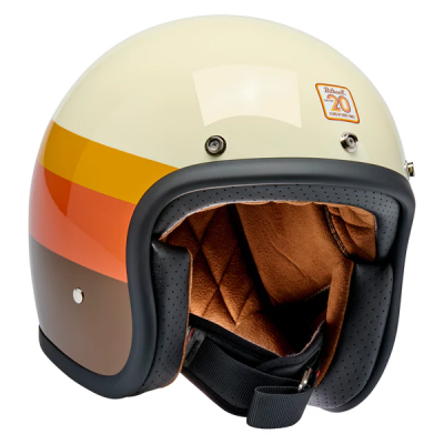 Шлем Biltwell BONANZA - 3/4 цвет - юбилейный 20 лет - размер XS - 1001-5118-201