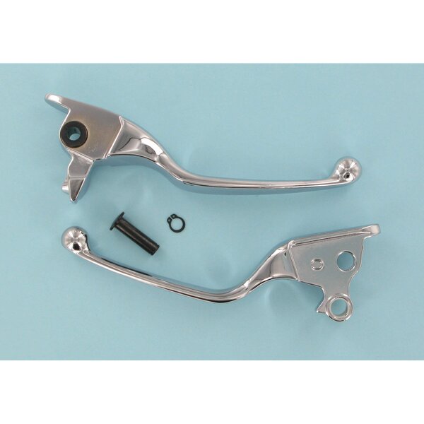 Набор из двух хромированных рычагов тормоза и сцепления - фирмы DRAG SPECIALTIES арт. 0610-0185