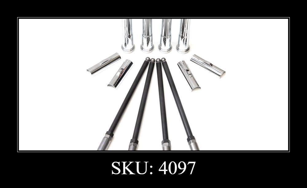 Feuling регулируемые толкатели QUICK INSTALL PUSHRODS + TUBE KIT для TC 99-17 - артикул 4097