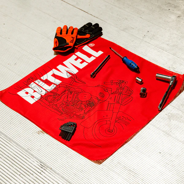 Бандана Biltwell Pan Red - красный - 8606-65