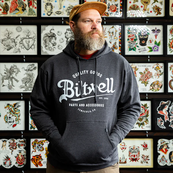 Толстовка Biltwell - Quality Goods Pullover Hoodie - размер L - артикул: 8124-137-004