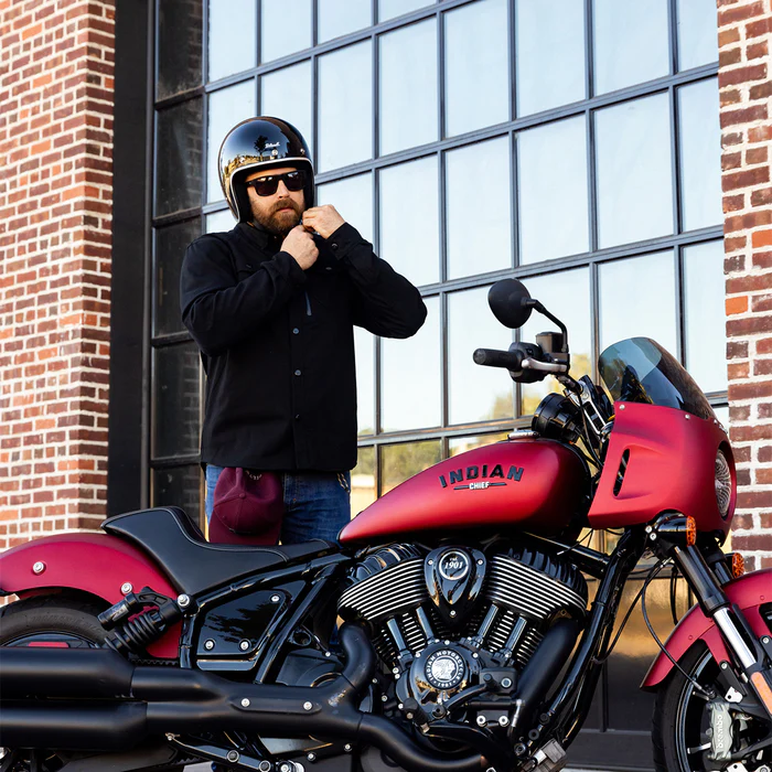 Шлем Biltwell BONANZA - 3/4 цвет - черный глянец - размер L - 1001-101-204, 0104-1505