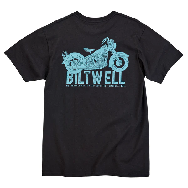 Футболка Biltwell - Old Junk Pocket T-Shirt - размер L - артикул: 8102-136-004