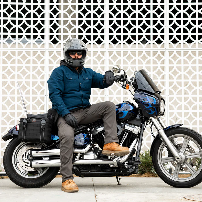 Шлем Biltwell GRINGO S ECE R22.06 - Gloss Storm Grey / Black Tracker - серо-черный с узором - размер XXL - 1003-562-506