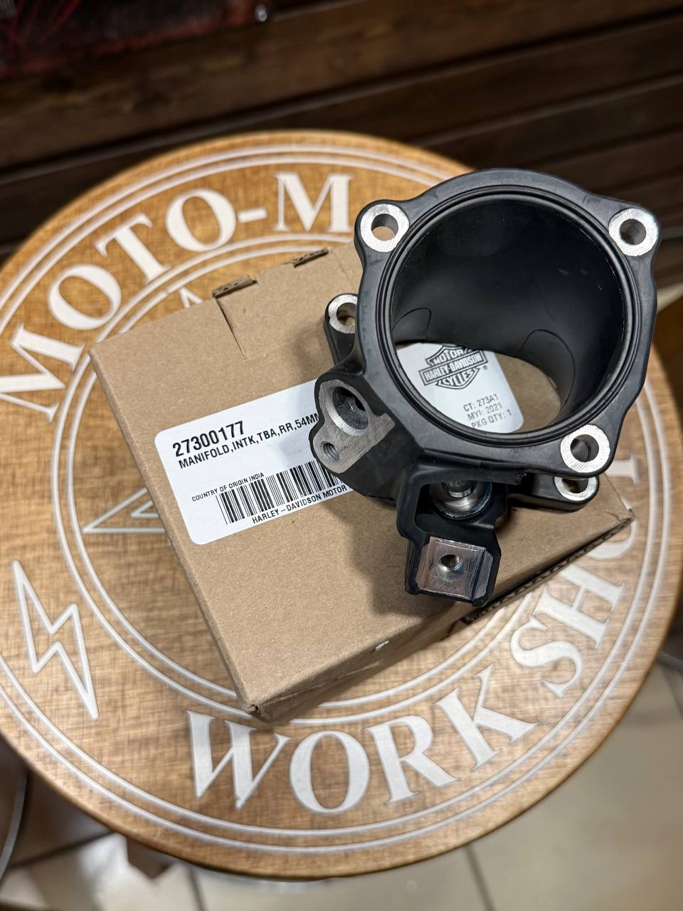 Манифолд 27300177 зеднего цилиндра 54MM OEM Harley-Davidson для PAN AMERICA RA1250