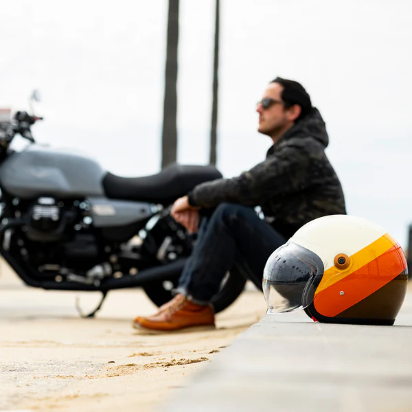 Шлем Biltwell TAHOE - 3/4 с визором - юбилейная расскраска 2006-2026 - размер XS - 1008-5118-501